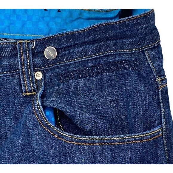 Crown Collective Jeans Mens 38x33 Blue Denim Pants Hip Hop Urban Street Flip - Picture 6 of 12